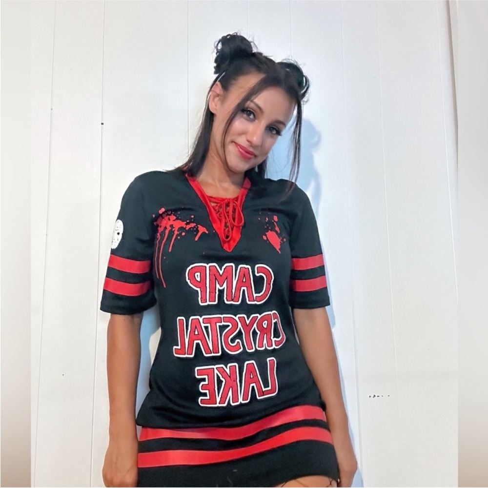 Spirit Black and Red Mini Dress